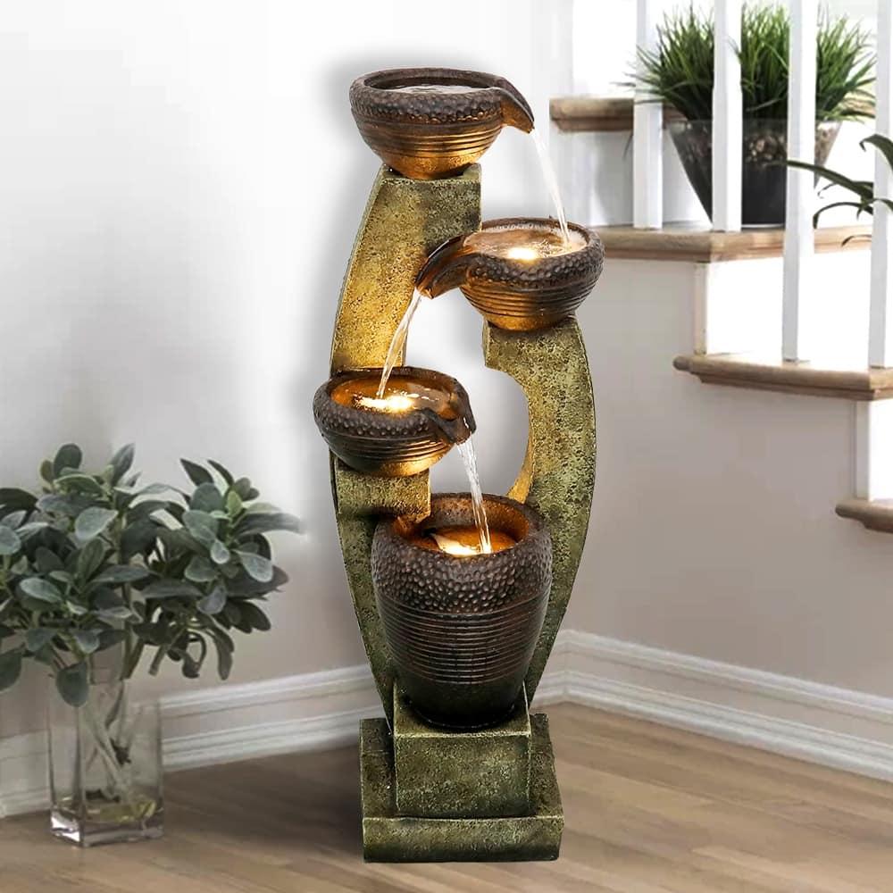 Introduce an indoor fountain for soothing ⁢sounds in⁢ your Boho Living⁤ Room