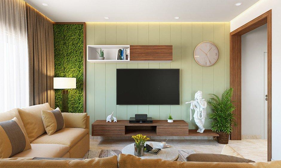 Embrace⁢ biophilic design with lush​ greens to refresh your ⁤living room ambiance