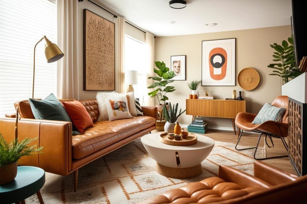 Embrace rich, ⁤warm colors for‍ a cozy‍ vintage ‍living room ambiance