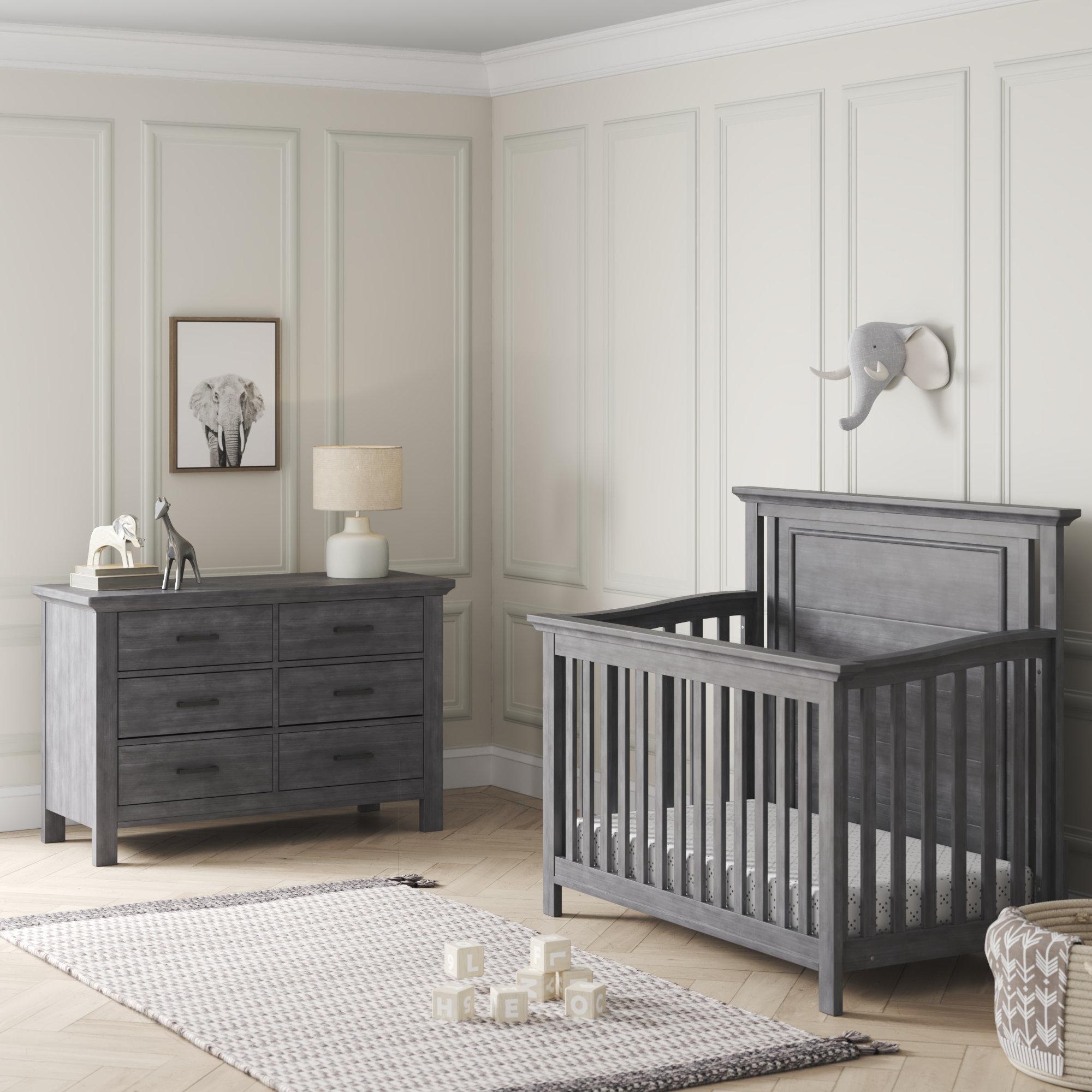 Opt for furniture with convertible designs for functional versatility in your nursery nook