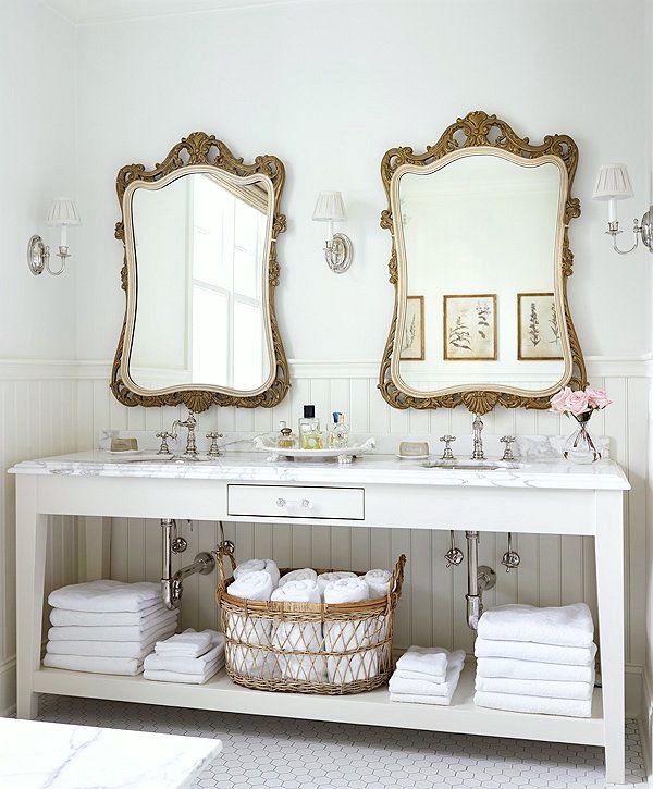 Vintage Mirrors: ⁣Incorporate ornate‍ designs to add character to ‍your‌ eclectic bathroom