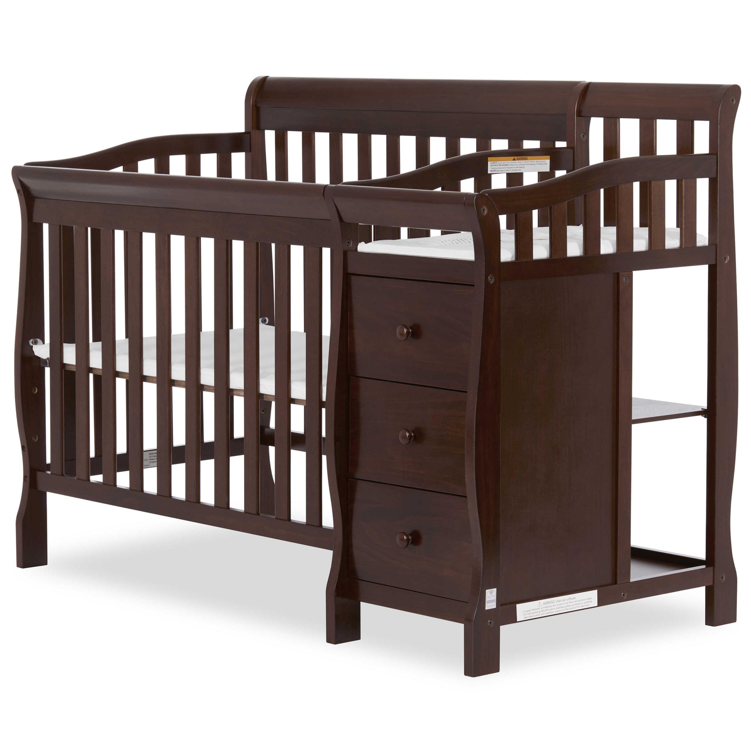 Opt for a crib with built-in storage​ for ​your small nursery