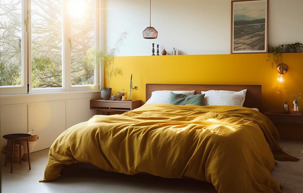 Contemporary Bedroom:‌ Balance comfort and style with bold⁤ designs and‍ colors