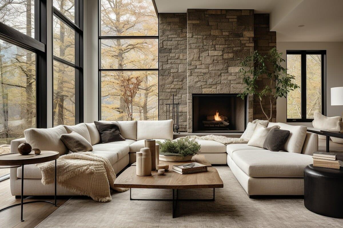 Opt for a cozy, ⁢oversized sofa in earthy tones for your Earthy Living Room