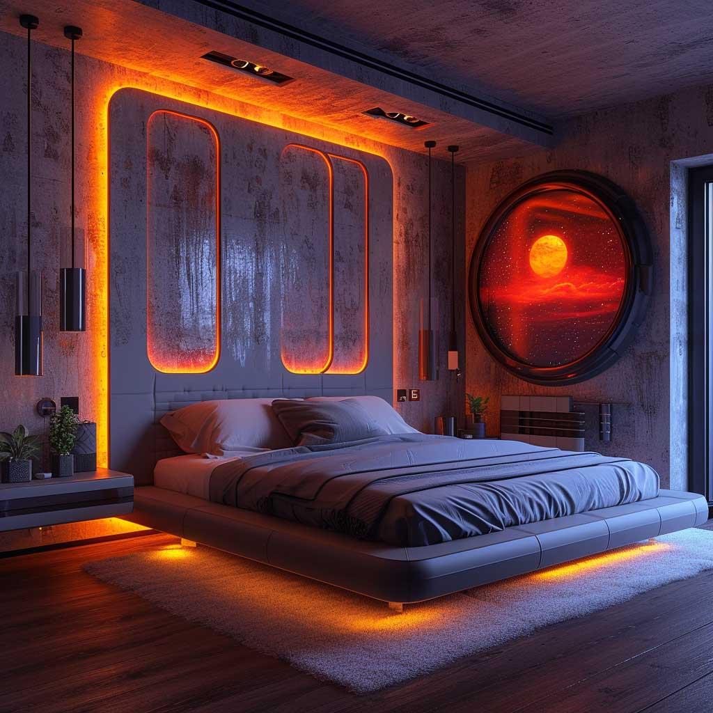 Retro Futurism Bedroom: Blend old-school ‌styles with modern elements for fun