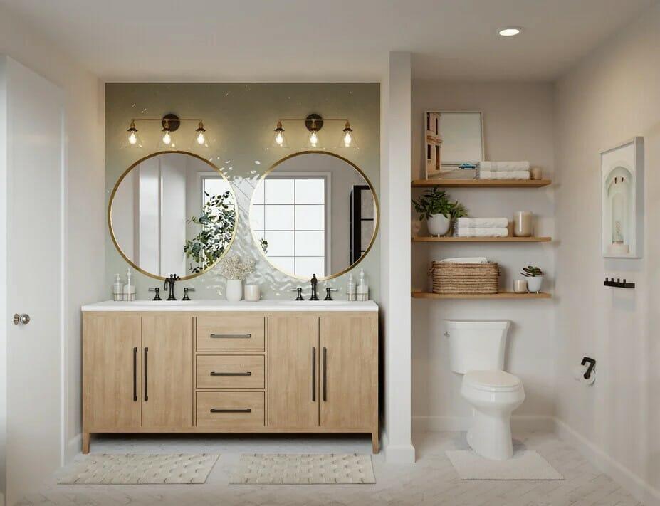 Open layouts allow for ⁢a spacious⁣ feel, perfect for a welcoming ​Farmhouse Bathroom