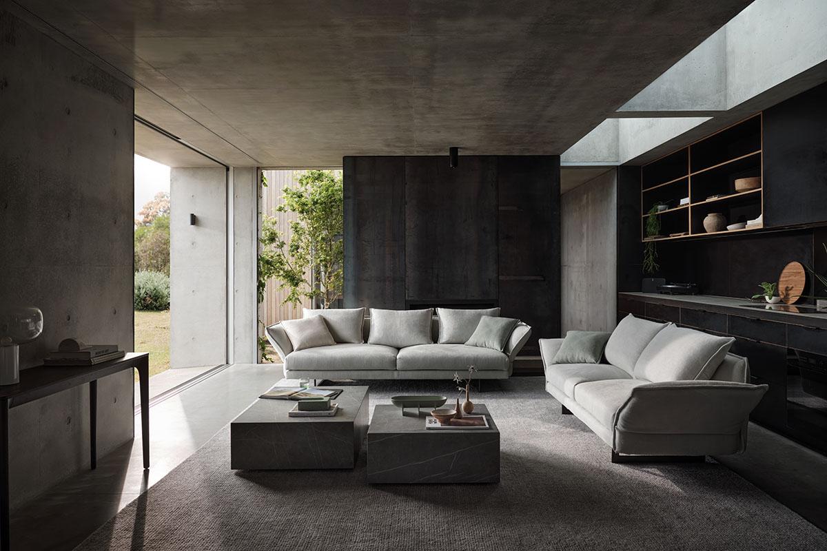 Choose a statement sofa to anchor your Contemporary Living Rooms design style