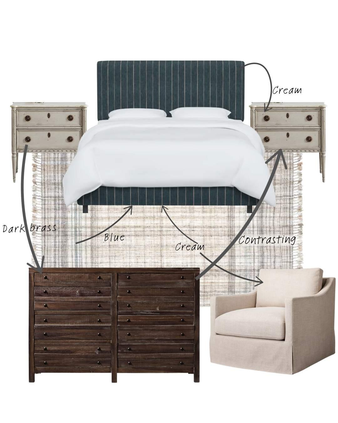 Mix and match styles create playful environments, embracing individuality in this dynamic bedroom trend