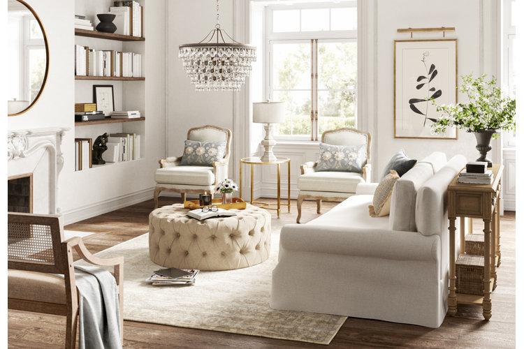 Monochromatic Living Room: A single color palette creates striking visual impact