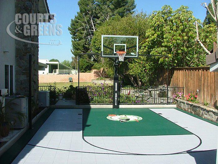 Set up​ a mini⁤ sports court for fun ‌activities in your ‌backyard