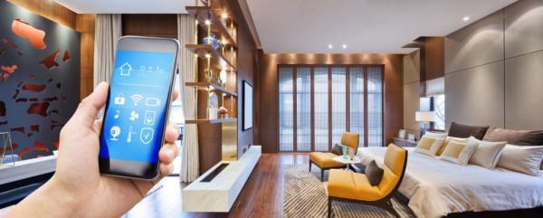 Tech-Savvy Bedroom: Incorporate smart devices for a modern, futuristic feel