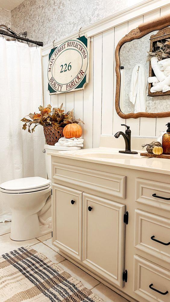 Enhance natural light with larger windows in your inviting ‌farmhouse bathroom