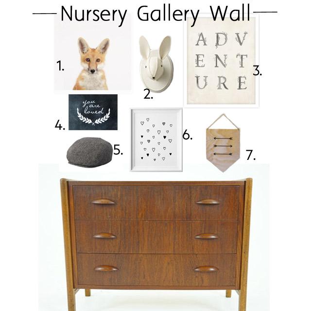 Create a gallery wall for personality in your small ⁢nursery