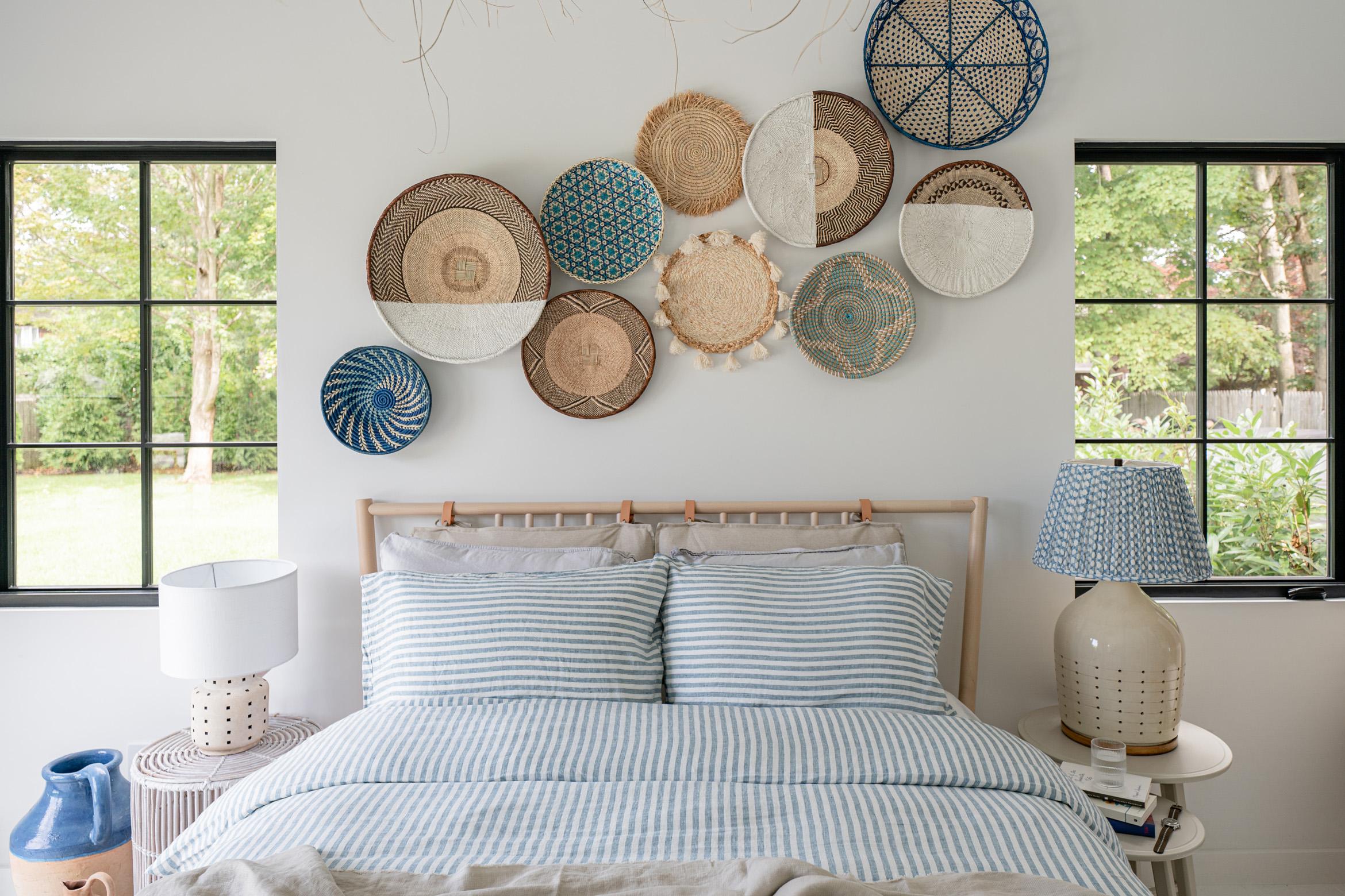 Mediterranean Bedroom: Earthy tones and tiled accents evoke sun-kissed escapes