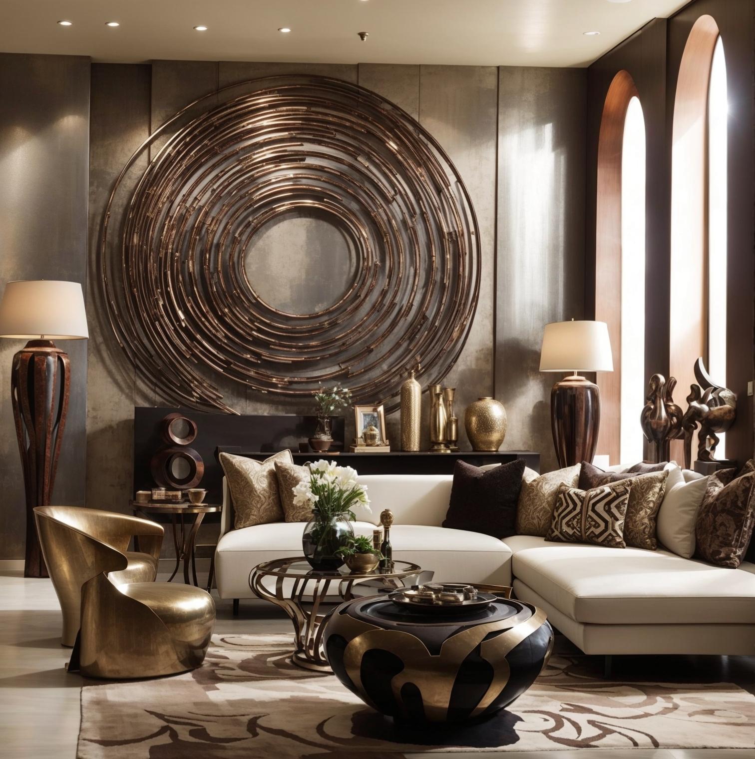 Mix metallic accents like gold and copper for added ⁢interest in your Boho Living Room styling