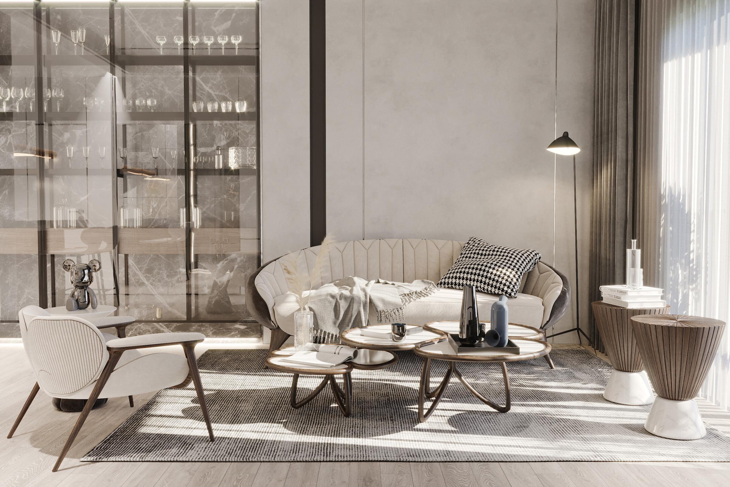 Scandinavian Living Room: Functionality and beauty⁣ come together in minimalist elegance