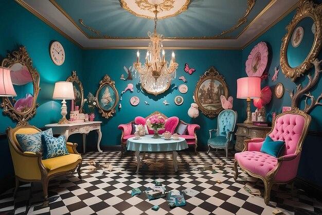 Whimsical Wonderland: Playful ⁢decor and quirky furnishings bring joy to your Living Room