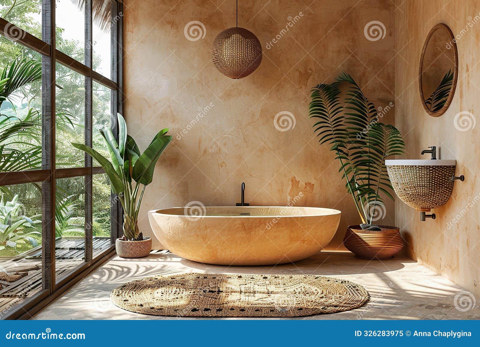 Add ⁤soft lighting‌ to create a serene boho⁢ bathroom atmosphere