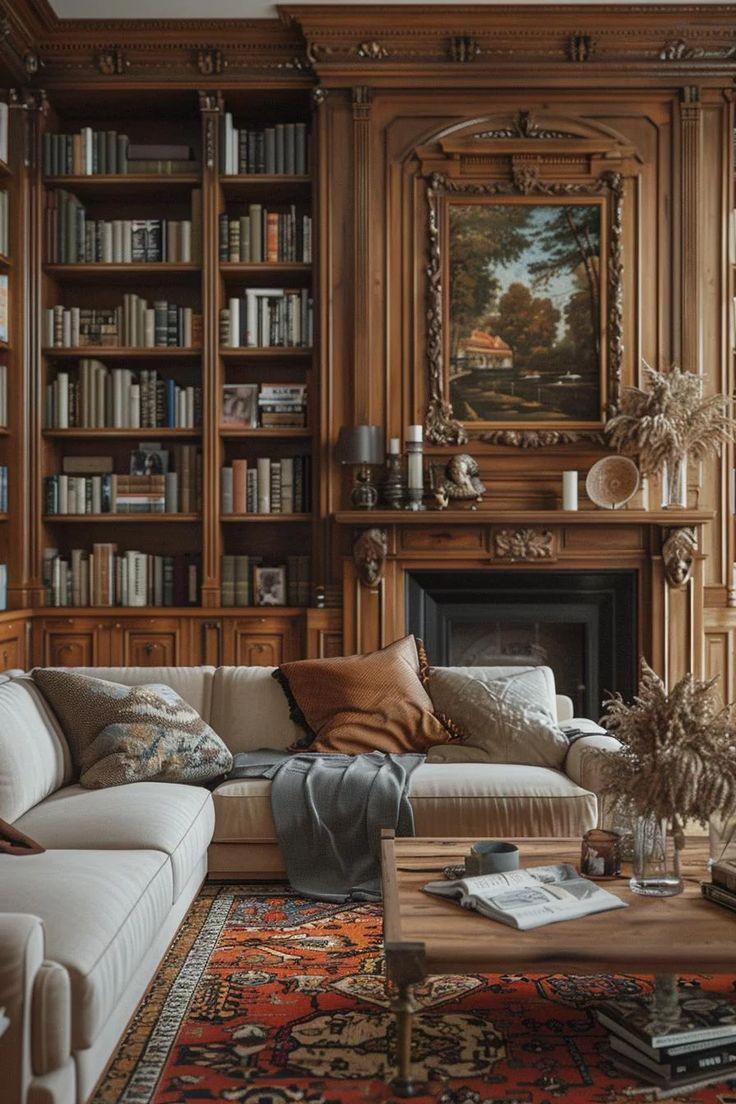 Add vintage ⁤books for ⁢a cozy, lived-in feel in your⁤ Earthy ‌Living Room