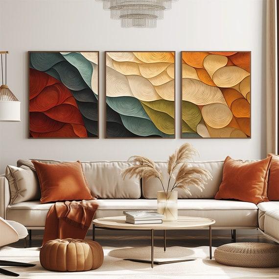 Hang nature-inspired⁢ artwork to connect with the outdoors ⁢in your Earthy‍ Living Room