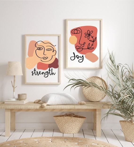 Incorporate‍ a gallery wall featuring art that inspires joy in your Boho Living ‌Room