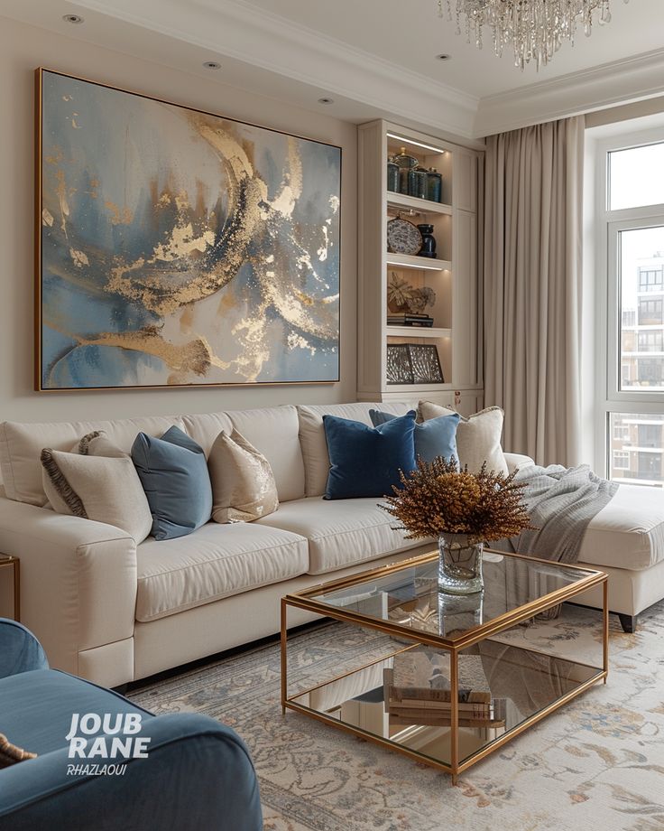 Inspiring Ideas for a Stylish Blue Living Room Makeover