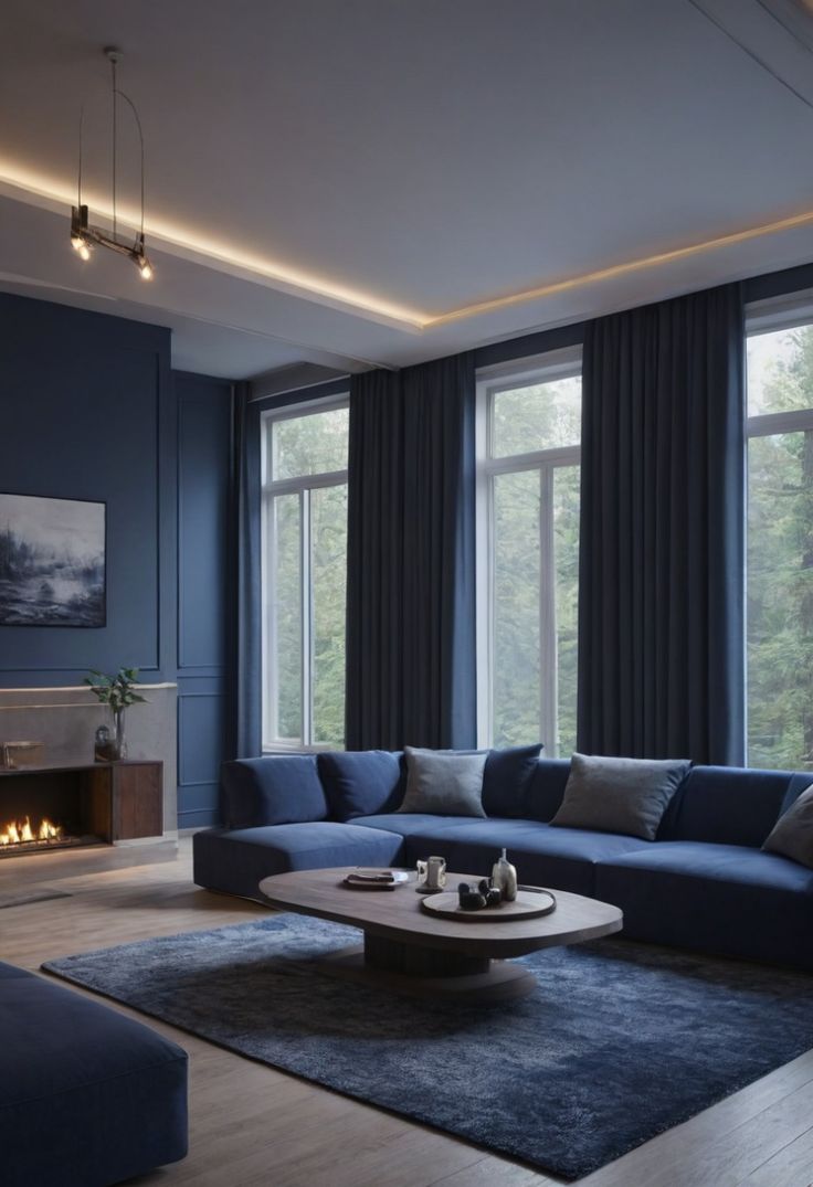 Inspiring Ideas for the Perfect Blue Living Room