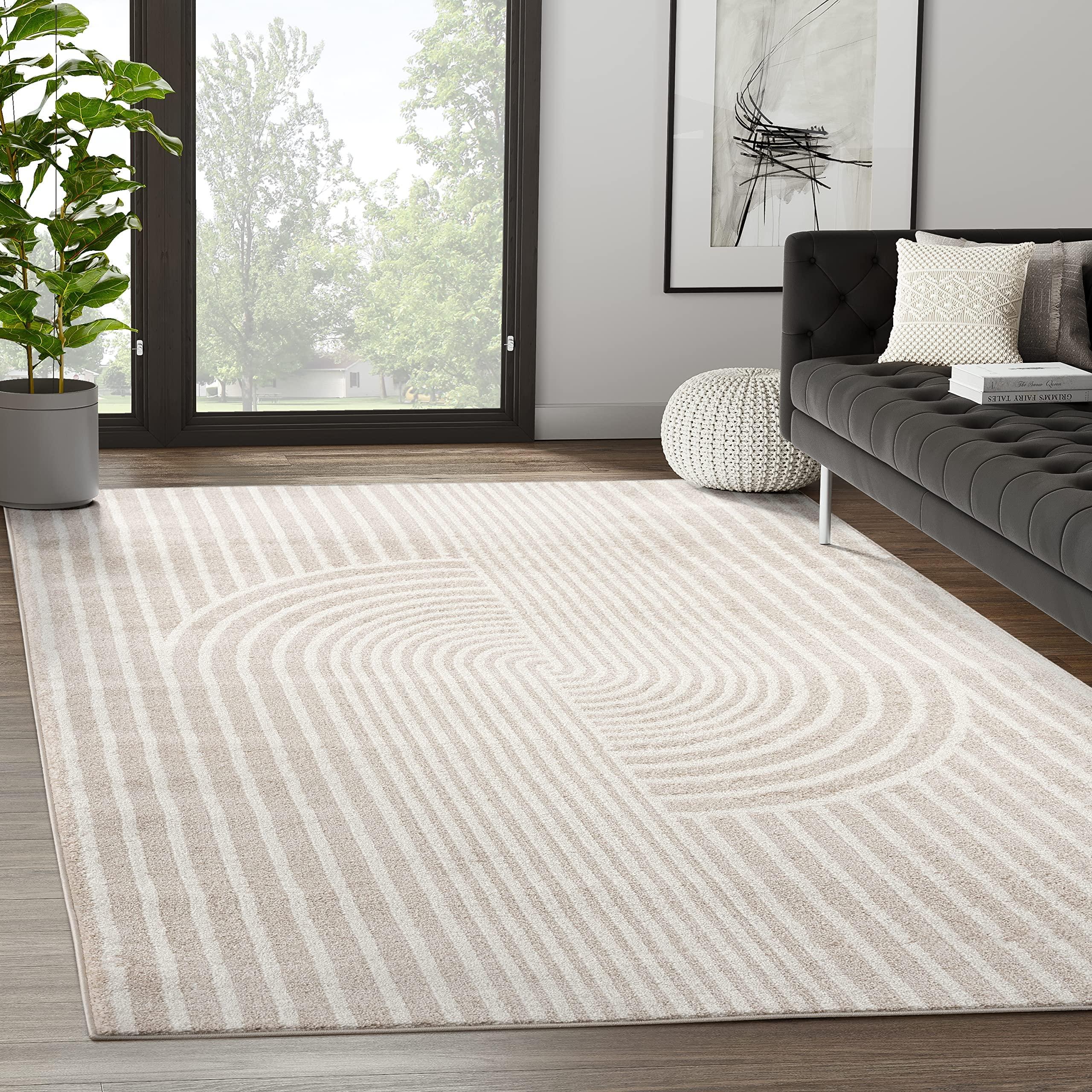 Select a striking rug to ​anchor your ⁢Contemporary ⁢Living Room design