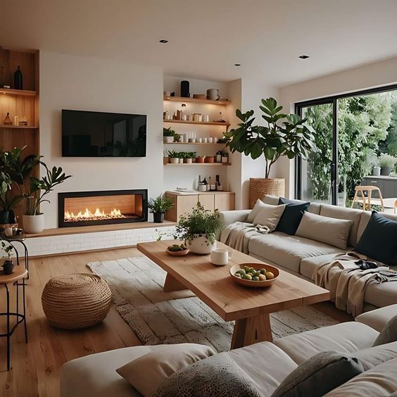 Earthy Living Room Ideas to Bring Nature Indoors