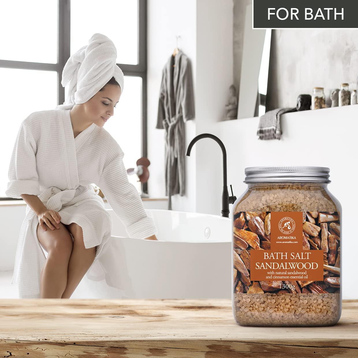 Bath salts infused with essential oils for relaxation in ‌your Chalet Bathroom