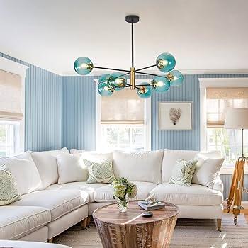 Set the mood⁢ with blue living room lighting choices