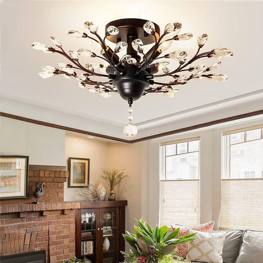 Elegant ​chandeliers provide ambient lighting and a touch⁢ of glamour in your vintage living room