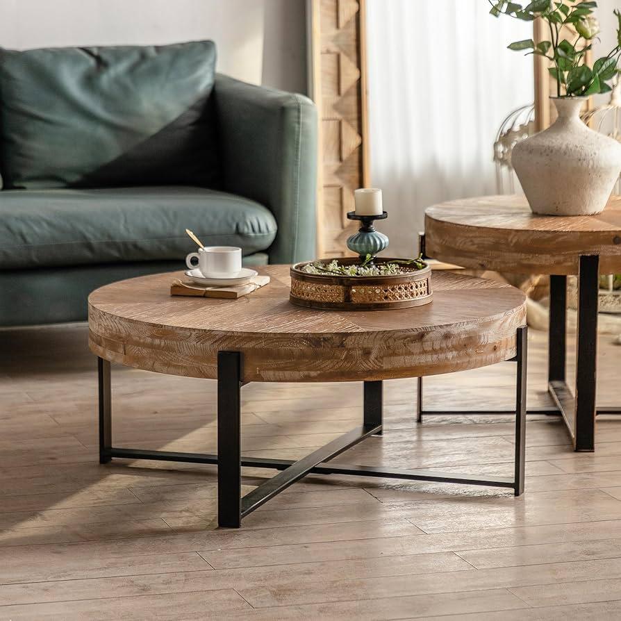 Incorporate⁣ a coffee table made of reclaimed wood for sustainable style in your Boho ⁤Living ⁢Room