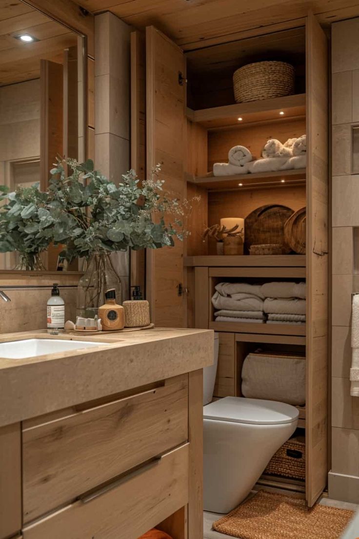 Cozy Elements for Your Dream Chalet Bathroom Retreat