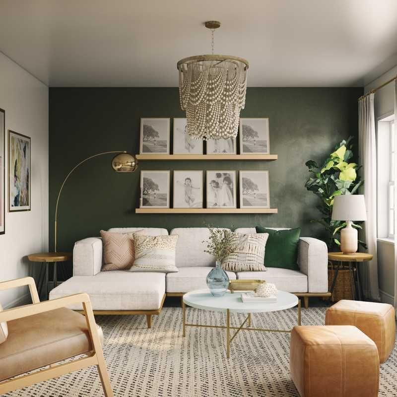 Paint an accent ‌wall using ‌earthy tones to define your Boho Living Room