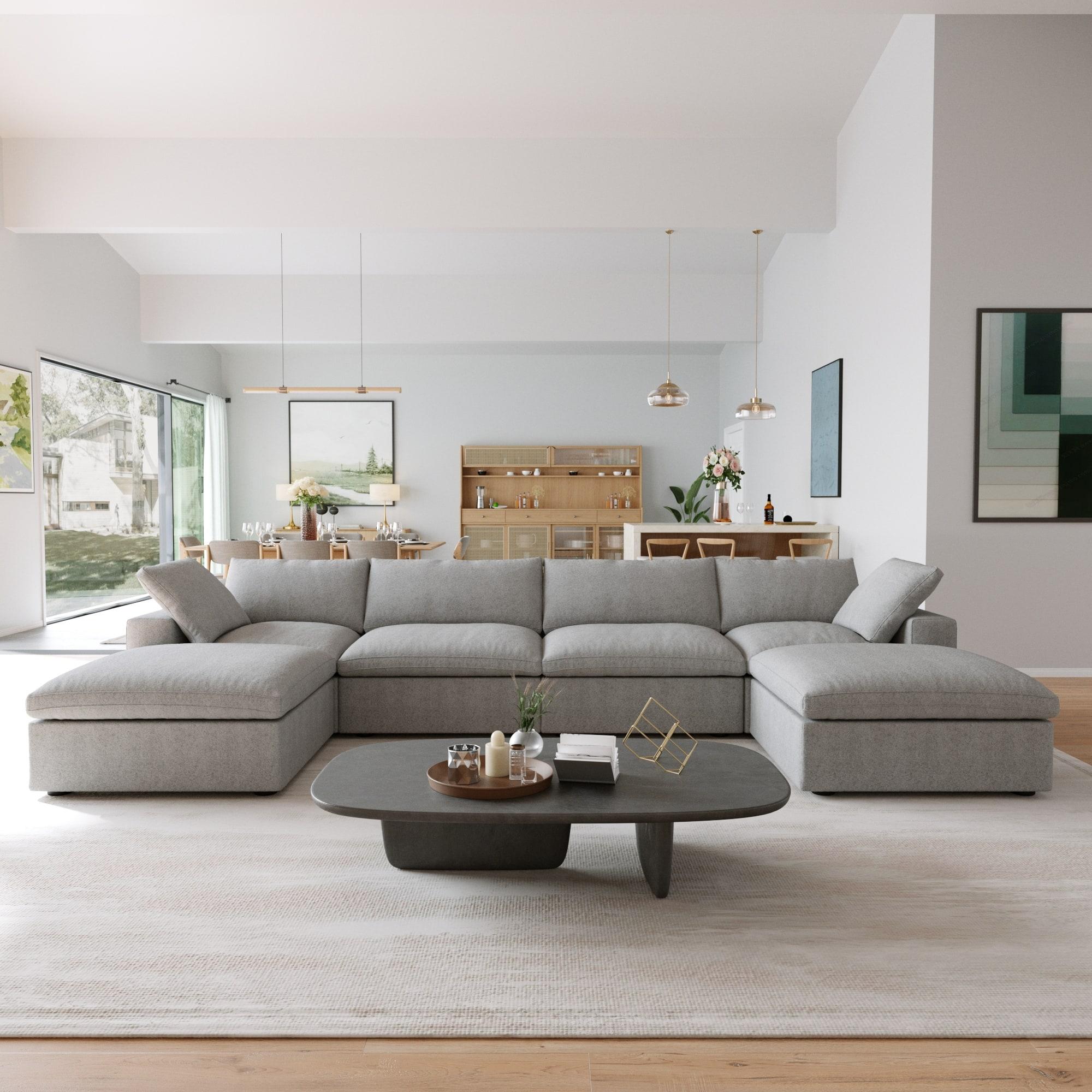 Choose a sleek sectional ​sofa⁤ to optimize seating in ​your contemporary ‌living room