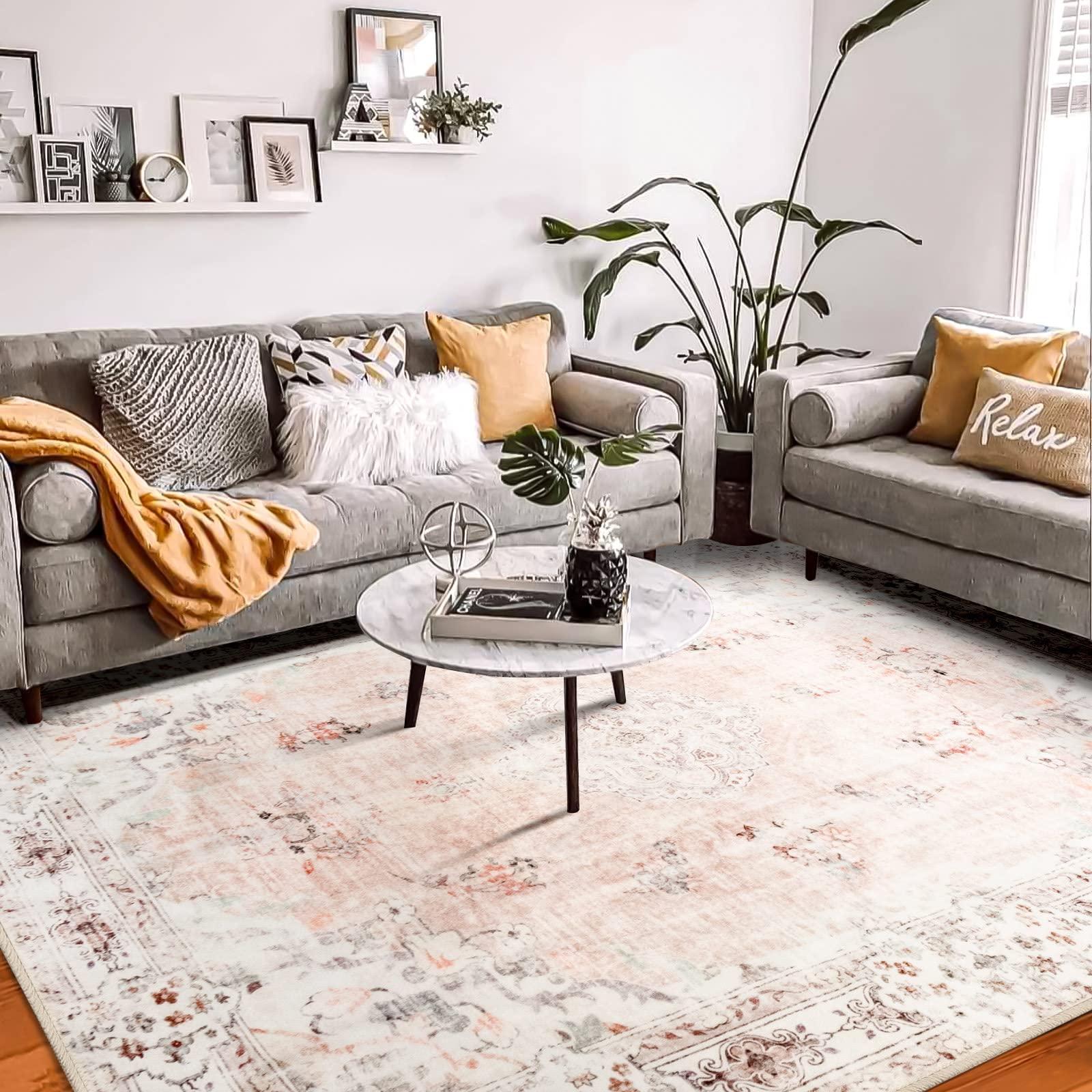 Opt ‌for ​a patterned area rug to define your Boho Living‌ Room ‍space