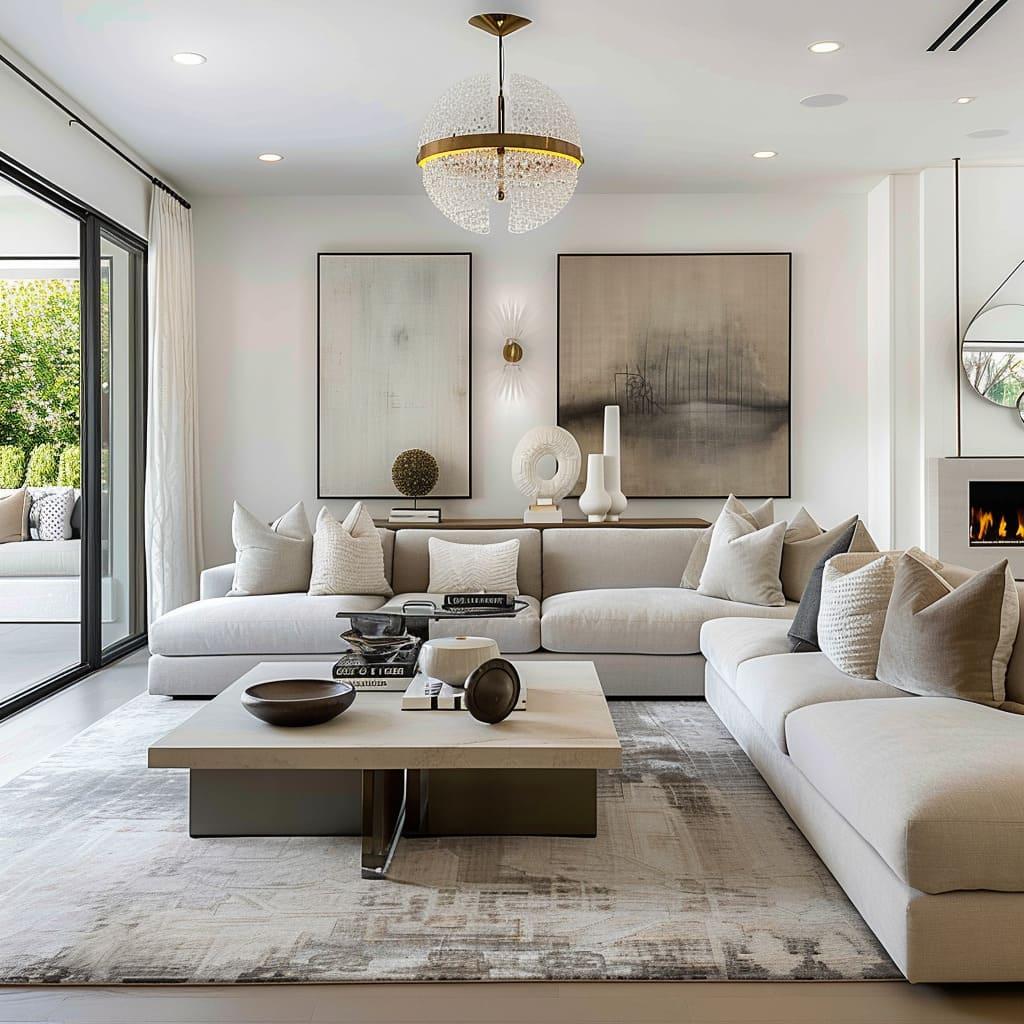 Incorporate⁣ smart⁣ technology for a modern touch in your‍ Contemporary Living Room