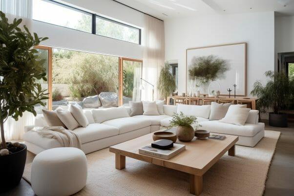 Nature-Inspired Living Room: Use earth tones and natural materials ‌for a‍ grounded⁢ feel