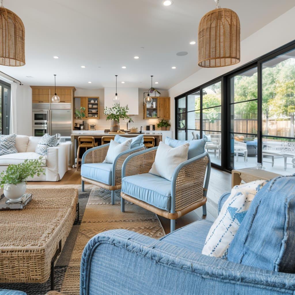 Opt for wicker or rattan furniture to‌ enhance⁣ rustic‍ charm⁢ in your‌ Earthy Living Room