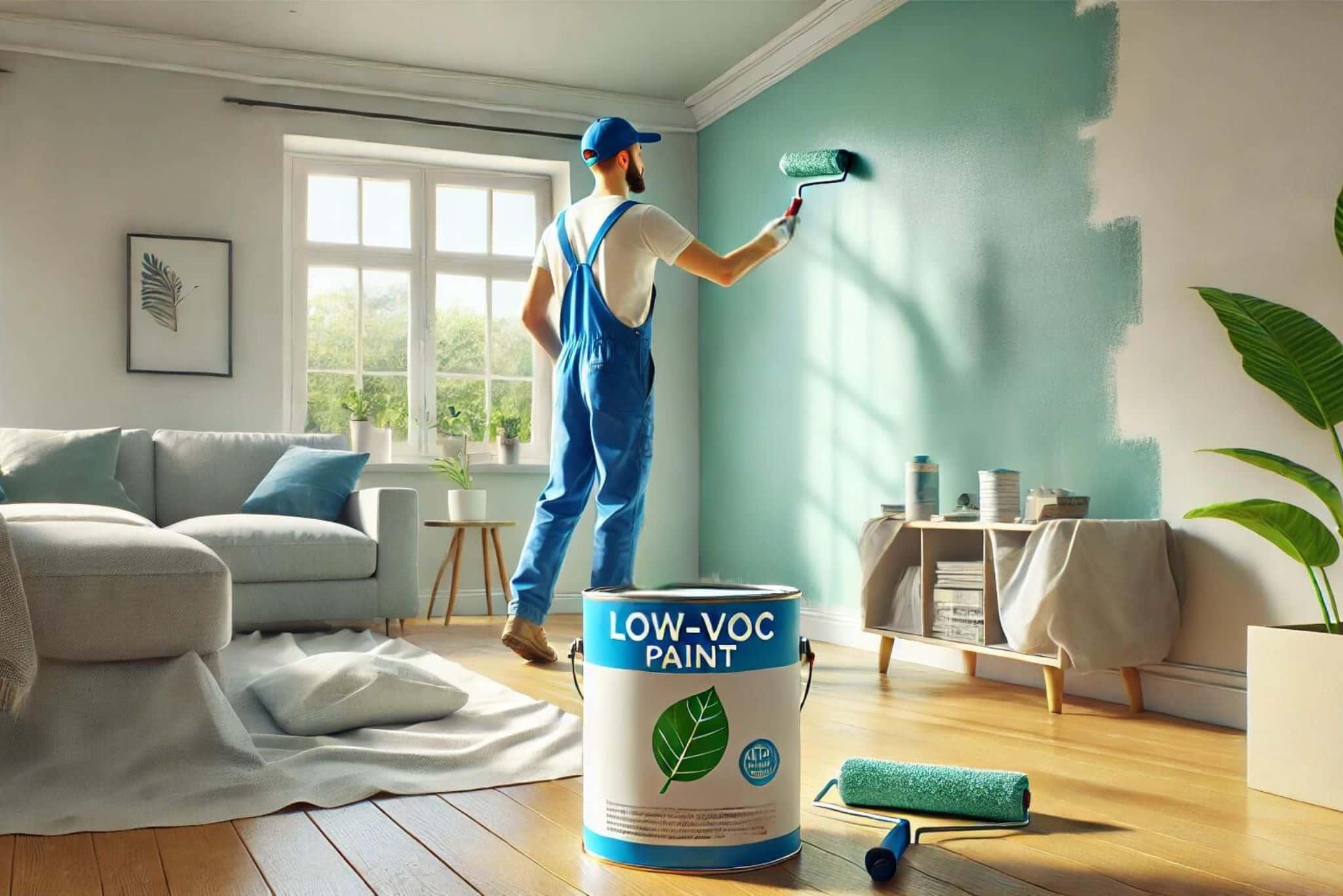 Choose eco-friendly ⁢paints to refresh your earthy living ‍room while caring for the planet