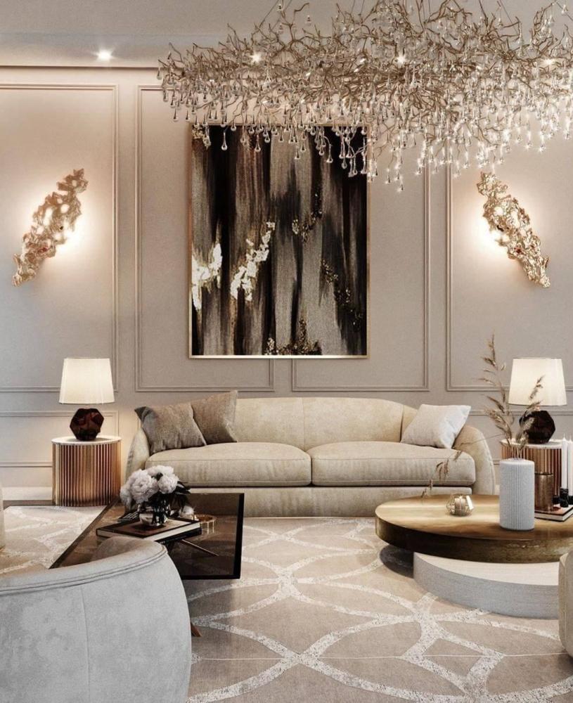 Embrace neutral tones for a serene and sophisticated contemporary ⁤living room atmosphere