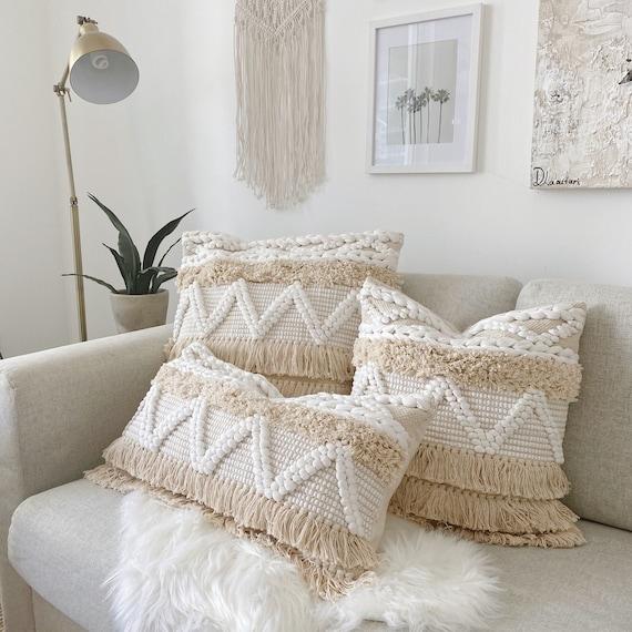 Use a⁣ mix of patterned throw⁣ pillows to add personality to your Boho Living Room