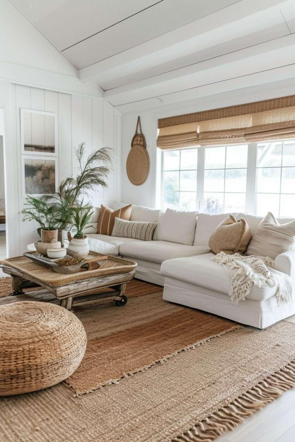 Use seagrass ⁣or⁣ jute flooring to add organic warmth to ​your Boho Living ⁣Room