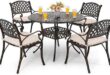 Stylish and Durable 5-Piece Patio Dining Sets for Any Space