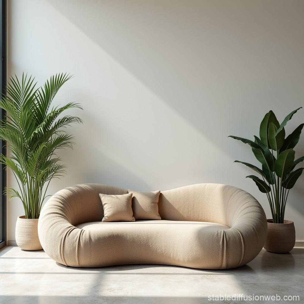 Choose an organic-shaped sofa‌ for ⁤a relaxed, inviting‌ earthy living room atmosphere