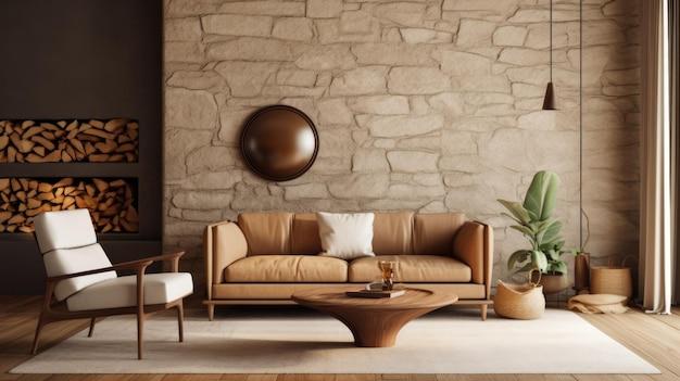 Mix textures‌ like leather and wood for added depth in⁤ your contemporary living room