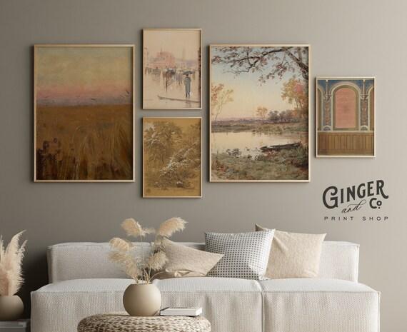 Create a gallery ​wall of vintage ⁣prints⁢ for an ⁢artistic focal point ‌in your ‍space