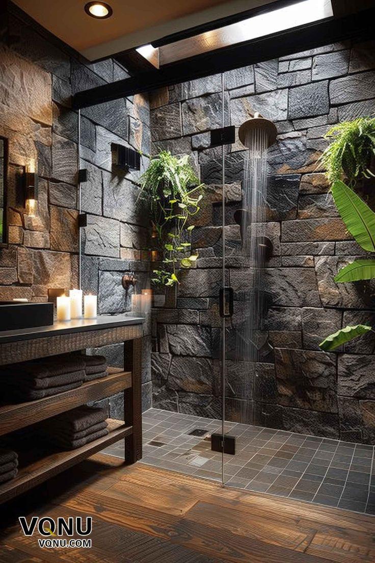 Luxurious rain showerhead for a spa-like experience in your chalet‍ bathroom