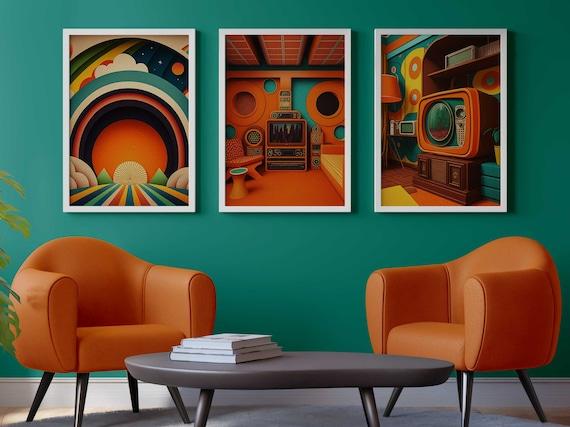 Utilize retro wall art to express⁣ personal ⁣style ⁣and add‌ visual interest